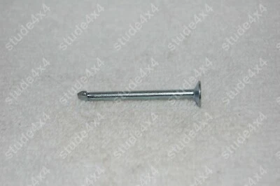 10" BRAKE SHOE HOLD DOWN PIN FOR KAISER JEEP CJ5 CJ6 C101 1966-71 # 938109 - Image 1 of 2