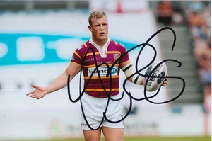 FOTO 6X4 FIRMADA A MANO LUKE ROBINSON 6X4 HUDDERSFIELD GIANTS. - Imagen 1 de 1