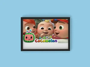 Poster per bambini Cocomelon A4 stampa decorazione regalo arte da parete - Foto 1 di 1