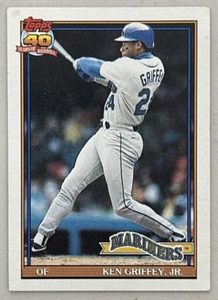 1991 Topps Baseball Card #790 Ken Griffey Jr. Mariners - Bild 1 von 2