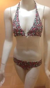 Pistol Panties Debdran Fleming Intense Red Bikini Swimsuit Size 12uk/10US - Picture 1 of 7