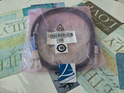 NewDELL SAS CABLE 2 METER (6') W390D MD1200 MD1220 MD3200 MD3220 MD3600i MD3620i - Image 1 of 2