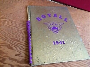 1941 Royall, Roy High School yearbook, Roy, Washington - Picture 1 of 5