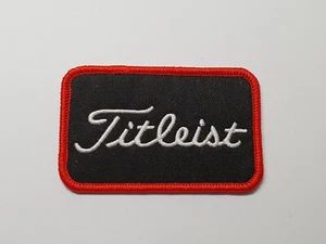 Quality Iron/Sew on Titleist patch golfer badge Golf brand - Picture 1 of 2