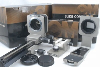 Exc Olympus OM System Auto Bellows , Focusing Stage , Slide Copier *PO29 - Image 1 of 4