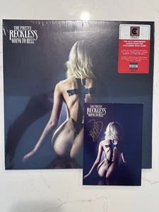 THE PRETTY RECKLESS GOES TO HELL LP WITH SIGNED AUTOGRAPHED CARD GOLD SIGNATURE - Picture 1 of 10