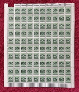 Alemania #268, 800.000 marcos más de 1000mk Hyperinflación hoja como nueva/100 (R12-107/1) - Imagen 1 de 1