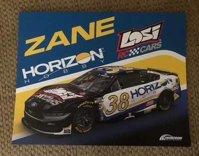Nascar Driver #38 Zane Smith Horizon Hobby 2025 Postcard