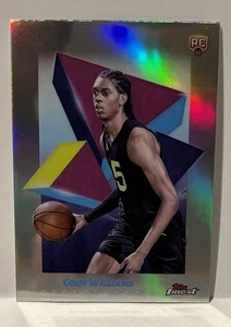 2024-25 Topps Finest #96 Cody Williams RC Refractor - Bild 1 von 2