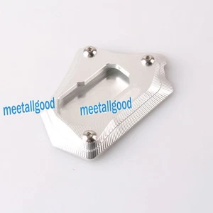 Fit BMW 13 14 R1200GS R 1200 GS 2013 2014 Aluminium Sidestand Foot Silver - Picture 1 of 3