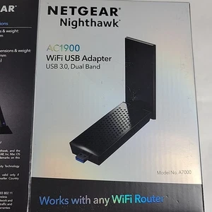 Netgear Nighthawk AC1900 Wi-Fi USB 3.0 Adapter A7000 - Zdjęcie 1 z 7