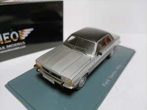 Neo 1/43 Scale Models Ford Taunus Ghia Silver/gray resin model car - Picture 1 of 5