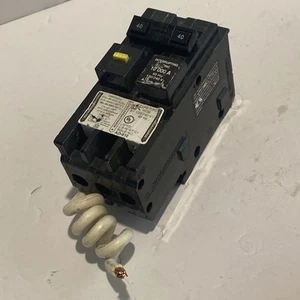 SQUARE D HOMELINE HOM240GFI 2-POLE GFCI 40 Amp New Pull Out⚡️✅ - Picture 1 of 6
