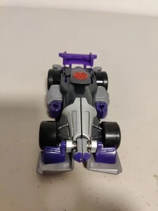 Hasbro TOMY Transformers Rescue Bots 5" MORBOT Purple/Silver Race Car Toy Robot - Picture 1 of 5