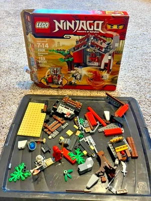 LEGO Ninjago Blacksmith Shop 2508 2 Mini Figures KAI & KRU USED No Instructions - Image 1 of 4