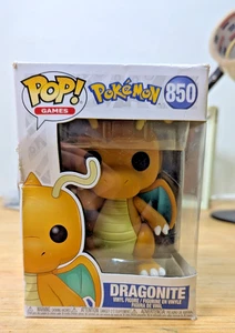 Funko Pop Pokémon #850 Dragonite Vinyl Figur Neu Kartonschaden schneller Versand - Bild 1 von 7
