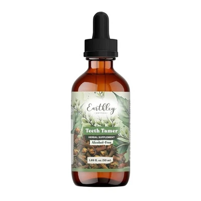 Earthley Wellness укротитель зубов, облегчение прорезывания зубов для младенцев детей, успокаивает - Изображение 1 из 4