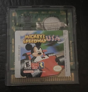 2001 Mickey’s Speedway USA Game Boy Color Disney getestet nur funktionsfähig - Bild 1 von 3