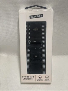 CASETiFY Bounce Band for Apple Watch 42mm, 44mm, 45mm - Black - Zdjęcie 1 z 1