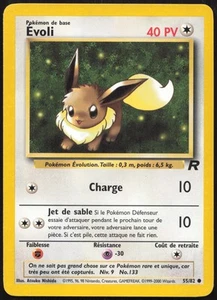 Carte Pokémon Évoli 55/82 Team Rocket Français - Imagen 1 de 2