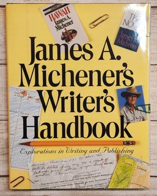 James A. Michener's Writer's Handbook 1992 1st Edition Hardcover Excellent Cond  Foto 1 de 3