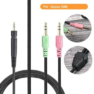 Universal UNP PC Cable for Game One,PC 373D Earphone Quality and Secure Wires - Afbeelding 1 van 7