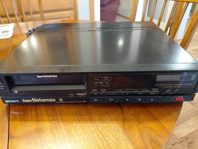 Sony Super BETAMAX SL-330 VCR - Funciona - Sin control remoto Foto 1 de 4