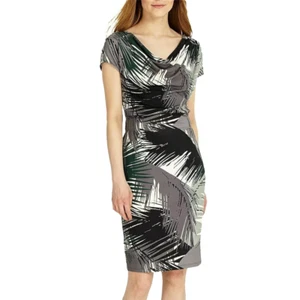 Women's Phase Eight Fern Pencil Party Wedding Print Dress Multi Colour | RRP £89 - Picture 1 of 11