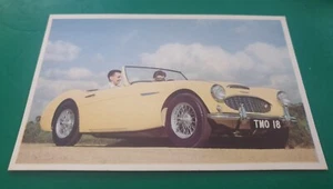 POSTAL de distribuidor de fábrica Austin Healey 3000 de la década de 1960 - Imagen 1 de 2