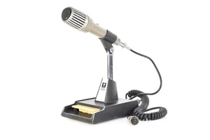 * Tested Working * TRIO MC-50 Stand Microphone Kenwood Ham Radio 4 pin Excellent - Zdjęcie 1 z 14