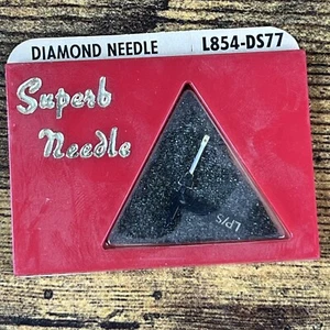 Superb Needle Vintage New Old Stock Vinyl Record Player Diamond Needle L854-DS77 - Bild 1 von 2