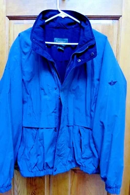 DOCKERS GOLF SPORTSWEAR WINDBREAKER DARK GREEN JACKET COAT SIZE L - Image 1 of 4