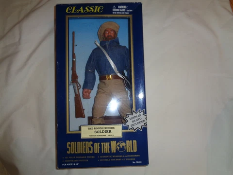 12" figure Soldiers of the world The Rough Riders Soldier Famous Horsemen DK203 Cover