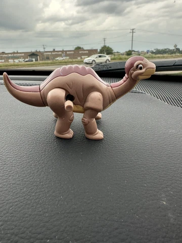 Vintage Little Foot Land Before Time Burger King Wind-Up Toy 97 Cover