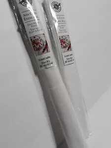 2 packs Loops and Threads Aida Cloth 14 Count 15x18 White Cross Stitch Fabric - Picture 1 of 4