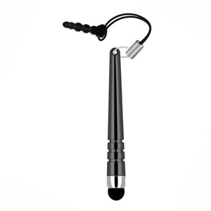 MINI STYLUS TOUCH PEN ALUMINUM COMPACT for PHONES - Picture 1 of 4