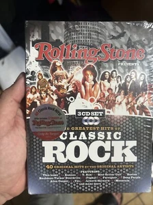 Rolling Stone Present 3 CD Set , The Greatest Hits Of Classic Rock - Picture 1 of 2
