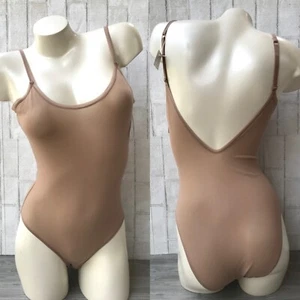 BODY ONGOSSAMER MOCA MALLA LISA CAPAS CAPAS (S) NUEVO CON ETIQUETAS - Imagen 1 de 9