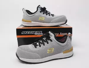 Skechers Women's Bulkin Balran 108033 Industrial Shoe, Gray / Black Sz 7 - Imagen 1 de 14