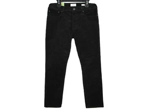 Goodfellow & Co Straight Leg Slim Fit Men's Corduroy 5-Pocket Casual Black Pants - Picture 1 of 63
