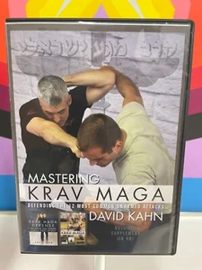 Mastering Krav Maga 8 DVD set David Kahn Defend 12 Most Common Attacks - Picture 1 of 2