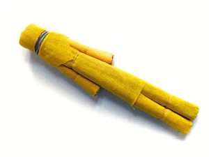 voodoo puppe für Rituale, Stroh in Leinen, 30cm - Bild 1 von 1