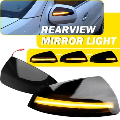 Espejo retrovisor secuencial ámbar luz X2 para Mercedes Benz clase C berlina W204 2008-2010 Foto 1 de 4