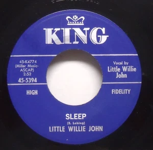 Little Willie John - Sleep - 1960 NM R&B 45 on King - Imagen 1 de 2