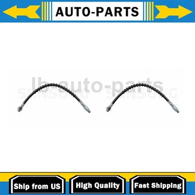 Front Brake Hose Line 2x For Ford Mustang II 2.3L 1974-1978 - Image 1 of 4