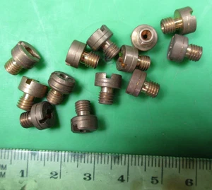 13 count Honda Carburetor Main Jet Lot🔥OEM🔥NOS🔥125, 127.5, 130, 132.5-152.5 - Foto 1 di 6