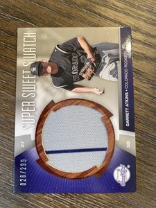 2006 Upper Deck Sweet Spot #SW-AT Garrett Atkins Super Sweet Swatch #/299 - Picture 1 of 2