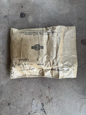 Piñón contraeje original Harley Davidson 45 WLA 17 dientes NOS 2035-41 Foto 1 de 2