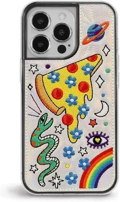 Capa telefone almoço ZERO GRAVITY para iPhone 13 Pro - Design bordado - Imagem 1 de 4