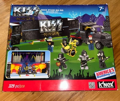 Kiss K'nex Rock Stage Big Rig Stanley Simmons Ace Knex Building Set 48465 *NEW* - Image 1 of 4